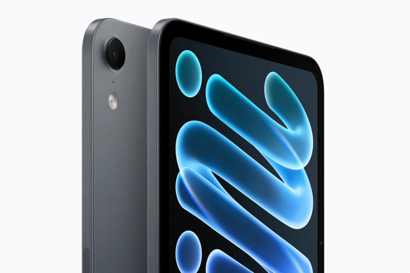آيباد ميني الجديد بشاشة OLED 8.5 بوصة Super Retina XDR، مع كاميرا 12 ميغابكسل وأداء معالج A20 Pro محسّن.