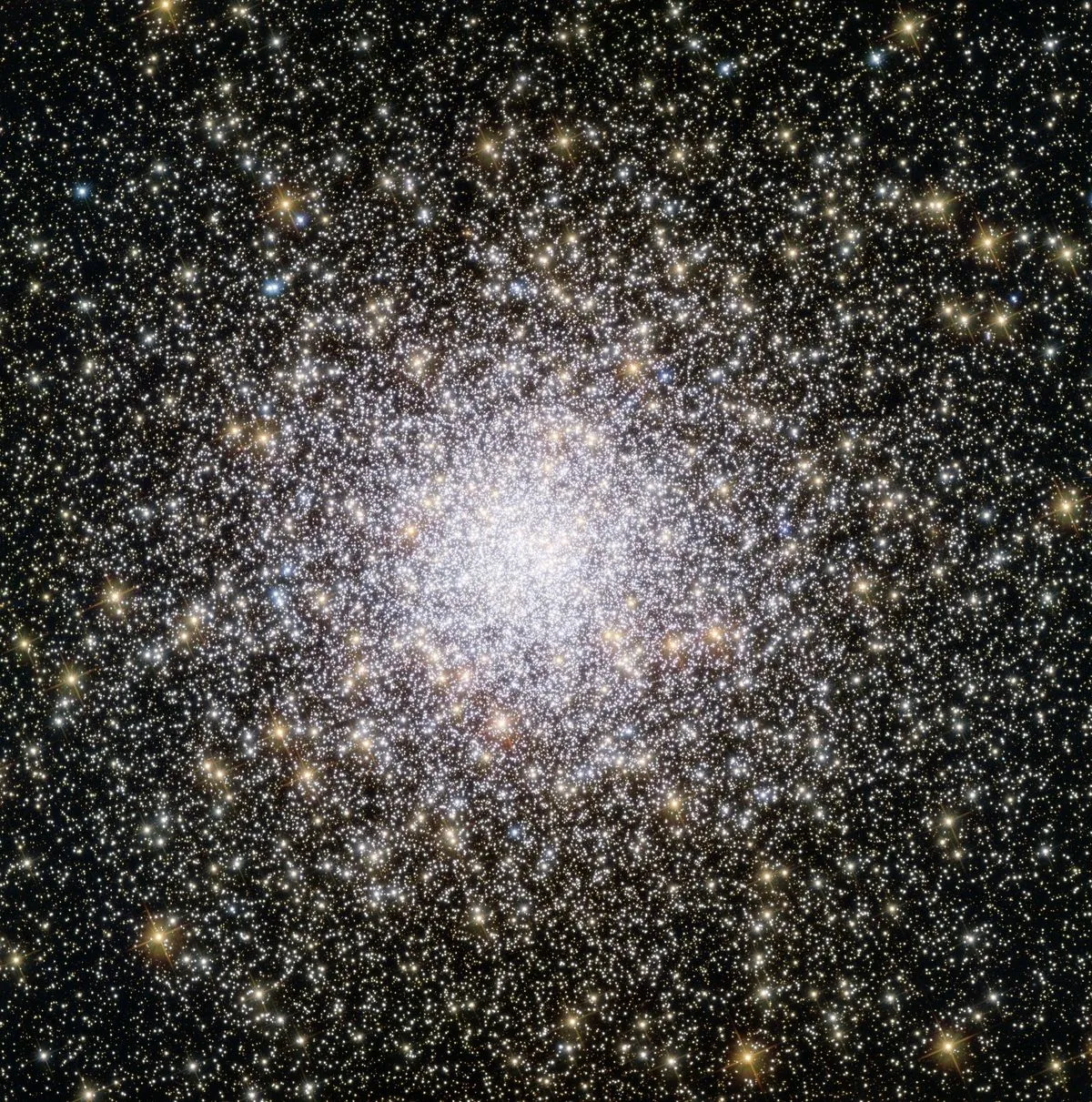 عنقود نجمي كثيف NGC 362D يظهر آلاف النجوم، ويضم نظاماً ثنائياً فريداً يحتوي على قزم أبيض صغير مرتبط بنجم نيوتروني سريع الدوران.