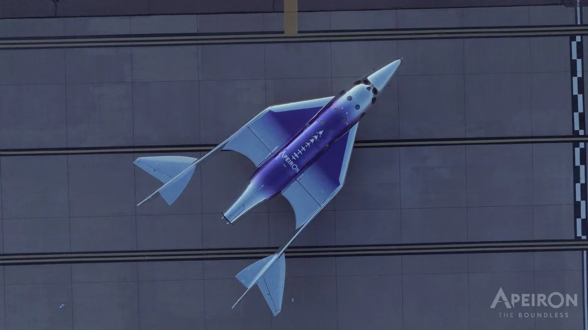 مركبة الفضاء Apeiron الجديدة من Virgin Galactic، الجيل التالي لمركبات دلتا، تستعد لاختبارات الطيران قبل رحلات الفضاء التجارية منتصف 2027.